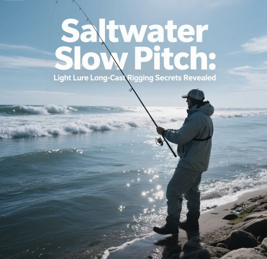 Saltwater Slow Pitch: Ligh Lure Long-Cast Rigging Secrets Revealed