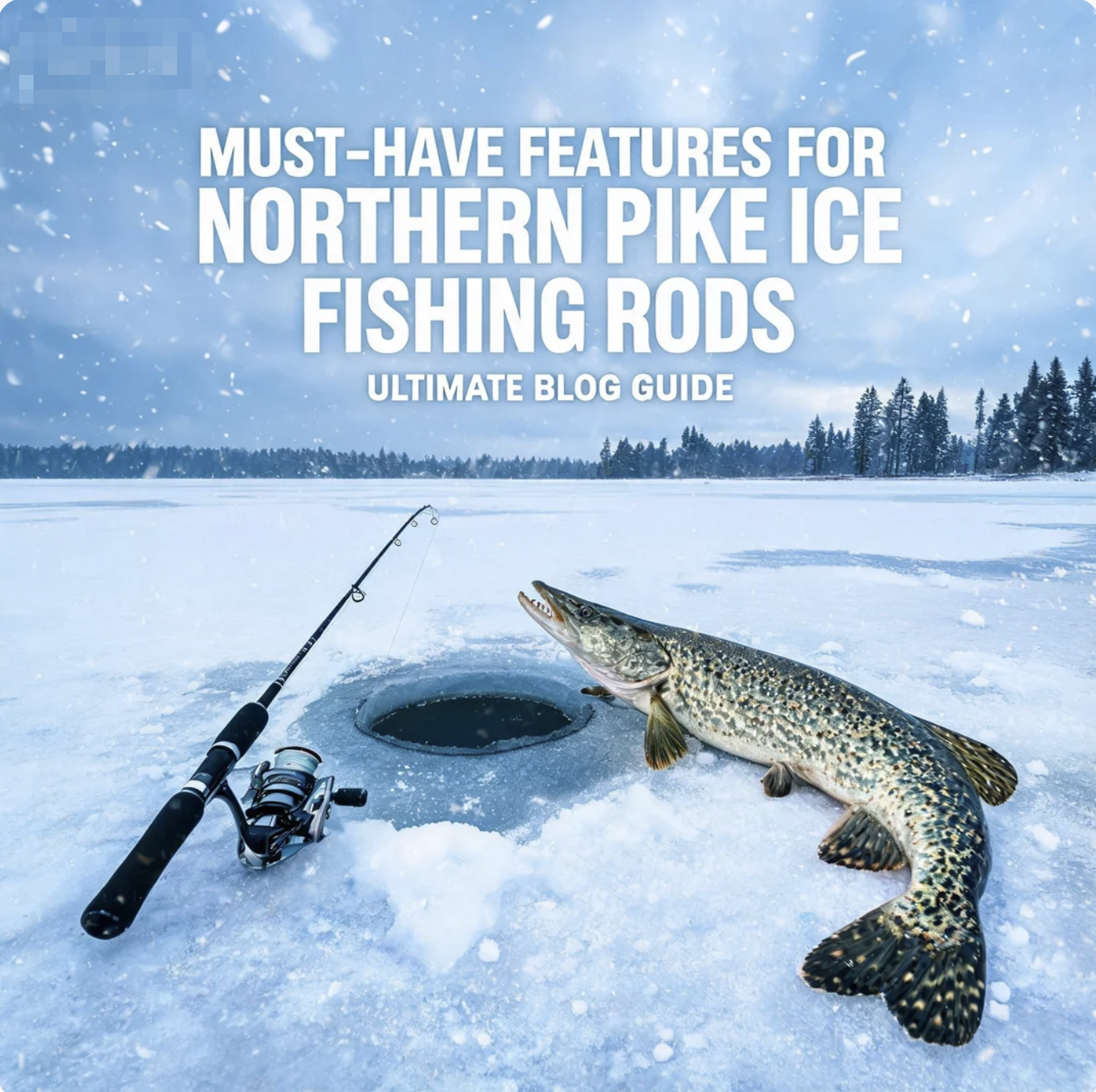Must-Have Features in an Ice Fishing Rod for Northern Pike