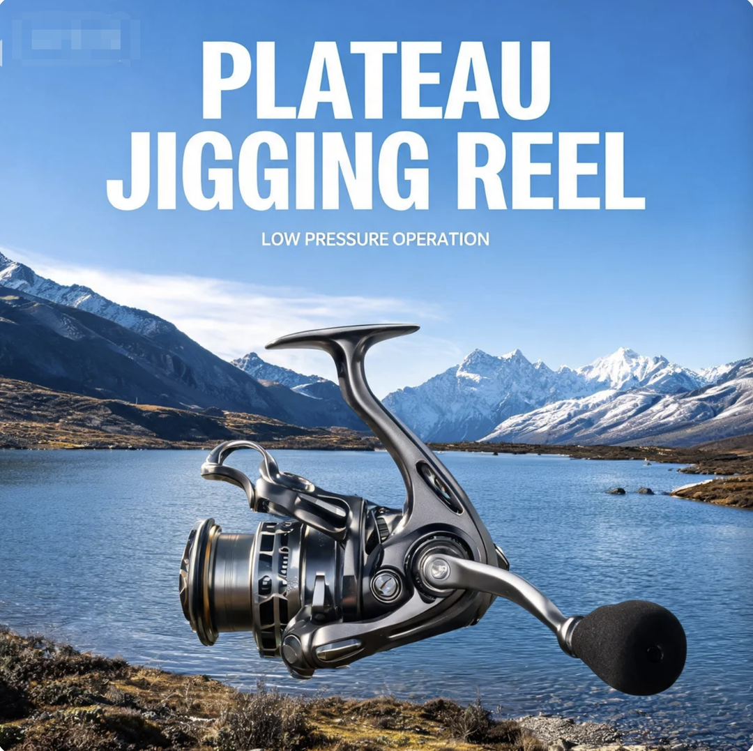 Plateau Jigging Reel: Low Pressure Operation