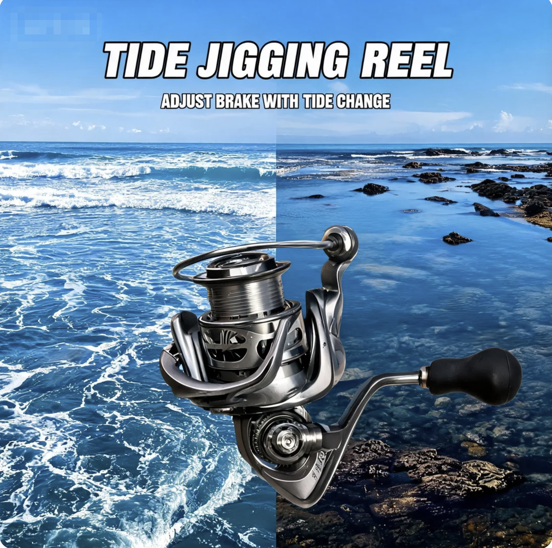 Tide Jigging Reel: Adjust Brake with Tide Change
