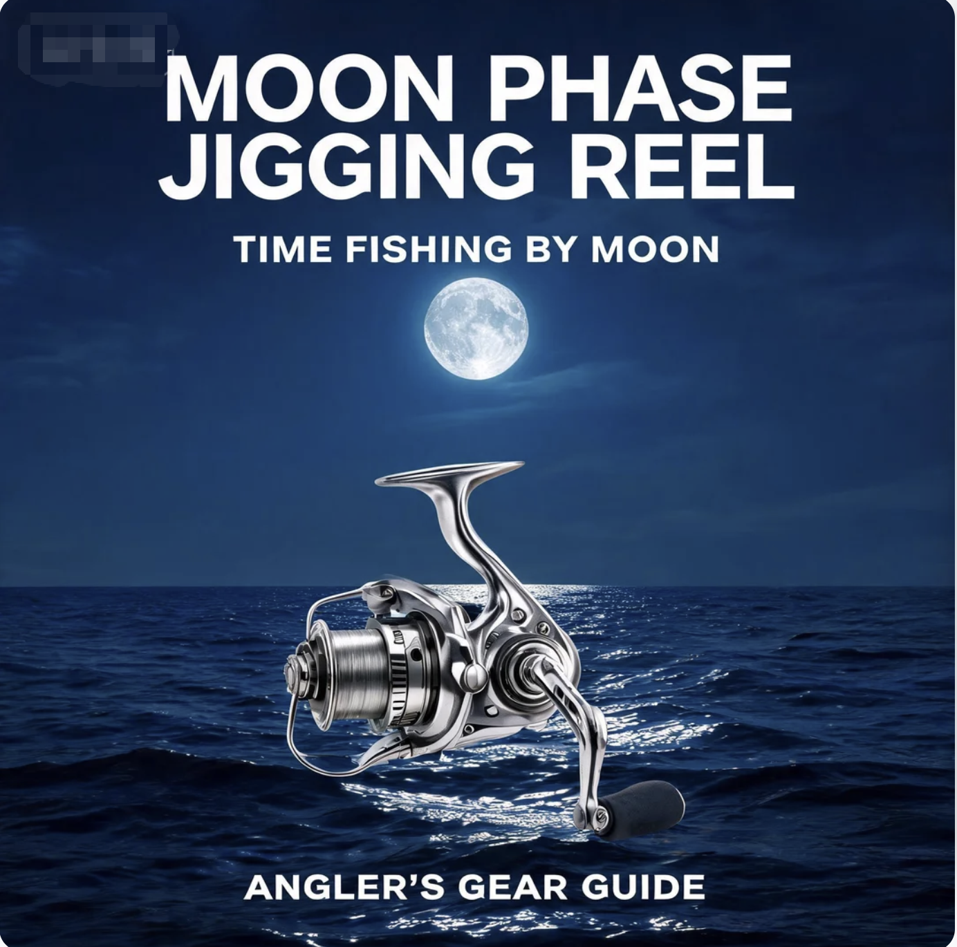 Moon Phase Jigging Reel: Time Fishing by Moon