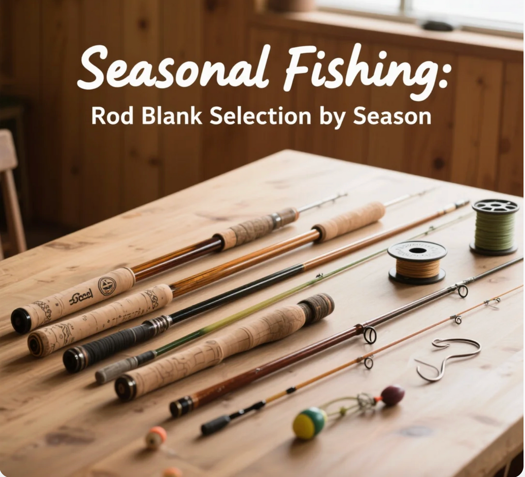 Seasonal Fishing: Rod Blank Selection by Season