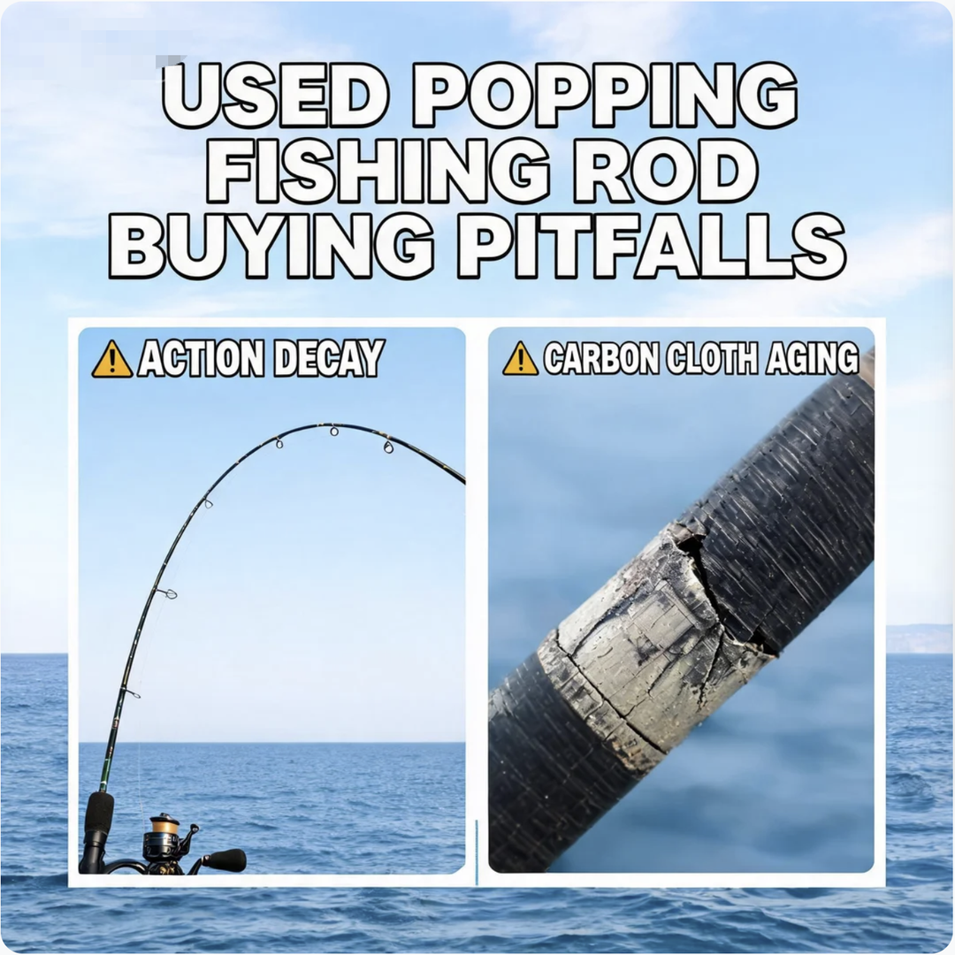  Second-hand Popping Rod Purchase Pitfalls: Action Decay / Carbon Cloth Aging Judgment