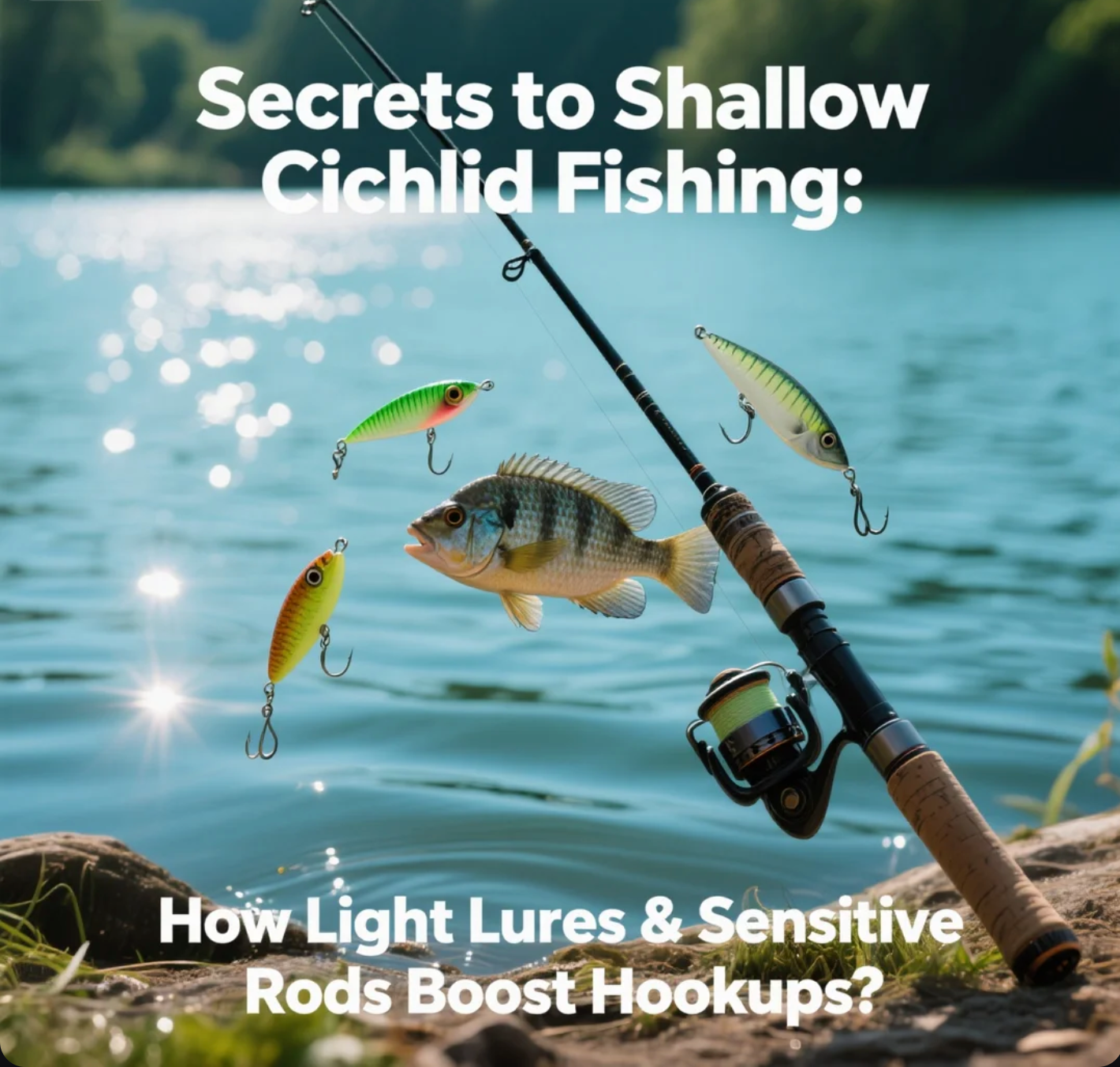 Secrets to Shallow Cichlid Fishing How Light Lures & Sensitive Rods Boost Hookups?