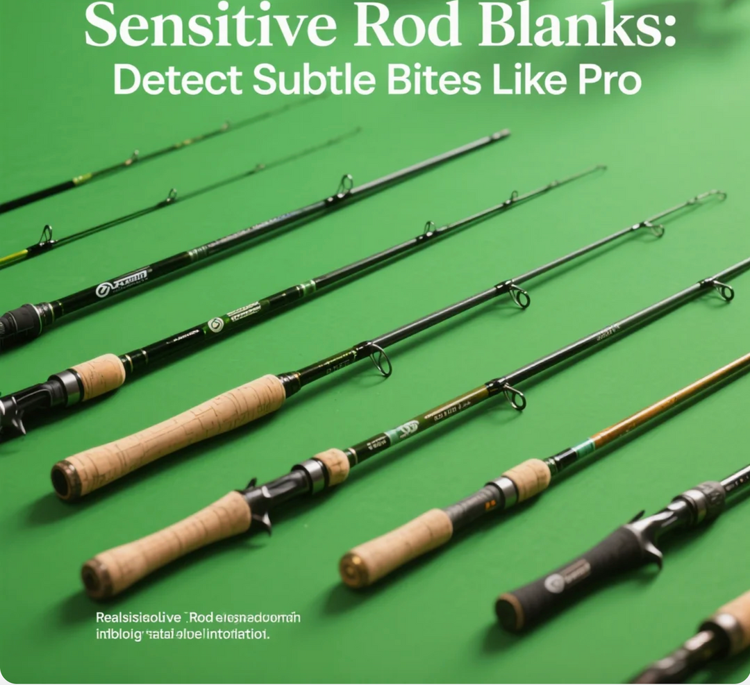 Sensitive Rod Blanks Detect Subtle Bites Like Pro