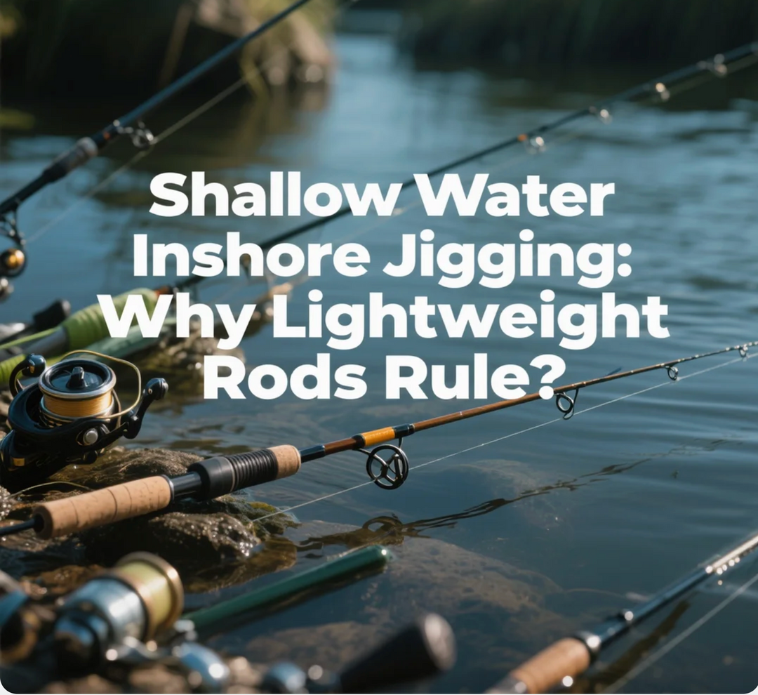 Shallow Water Inshore Jigging Why Lightweight Rods Rule?