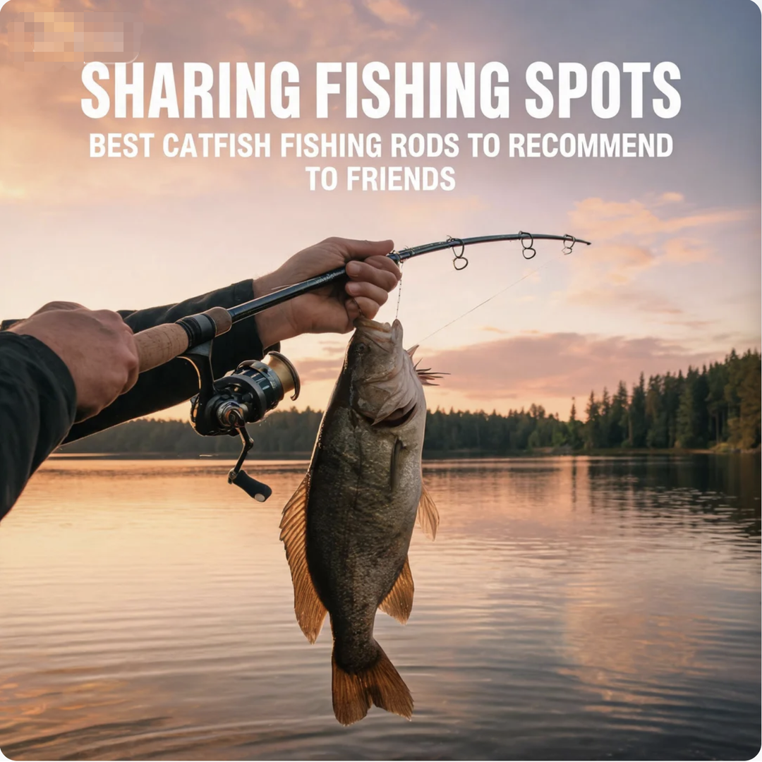 Sharing fishing Spots: Good Catfish Fishing Rod for Friends
