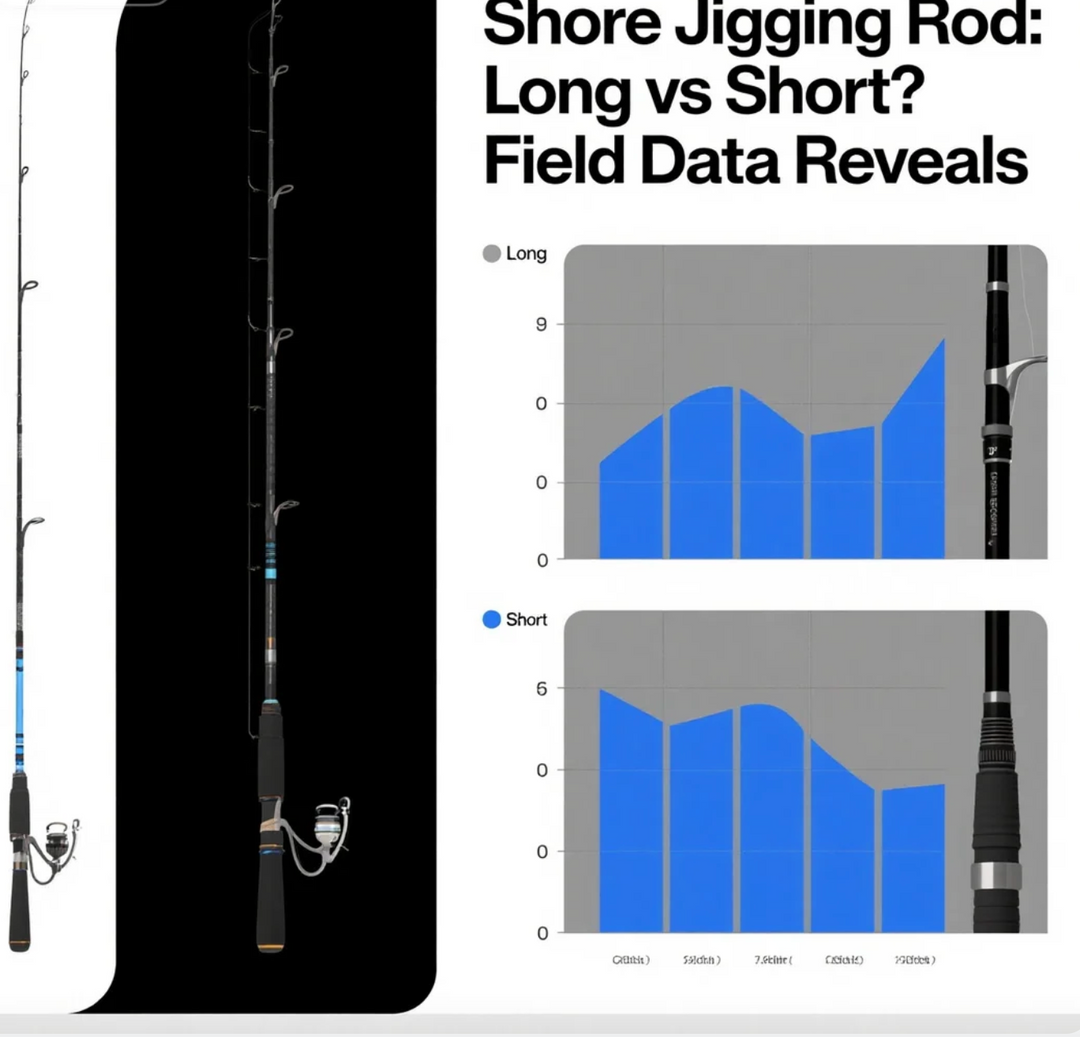 Shore Jigging Rod: Long vs Short? Field Data Reveals