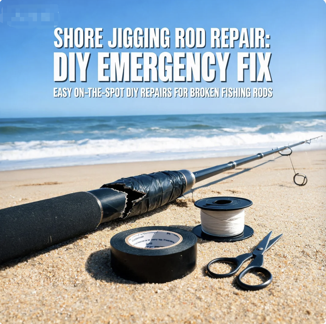 Shore Jigging Rod Repair: DIY Emergency Fix