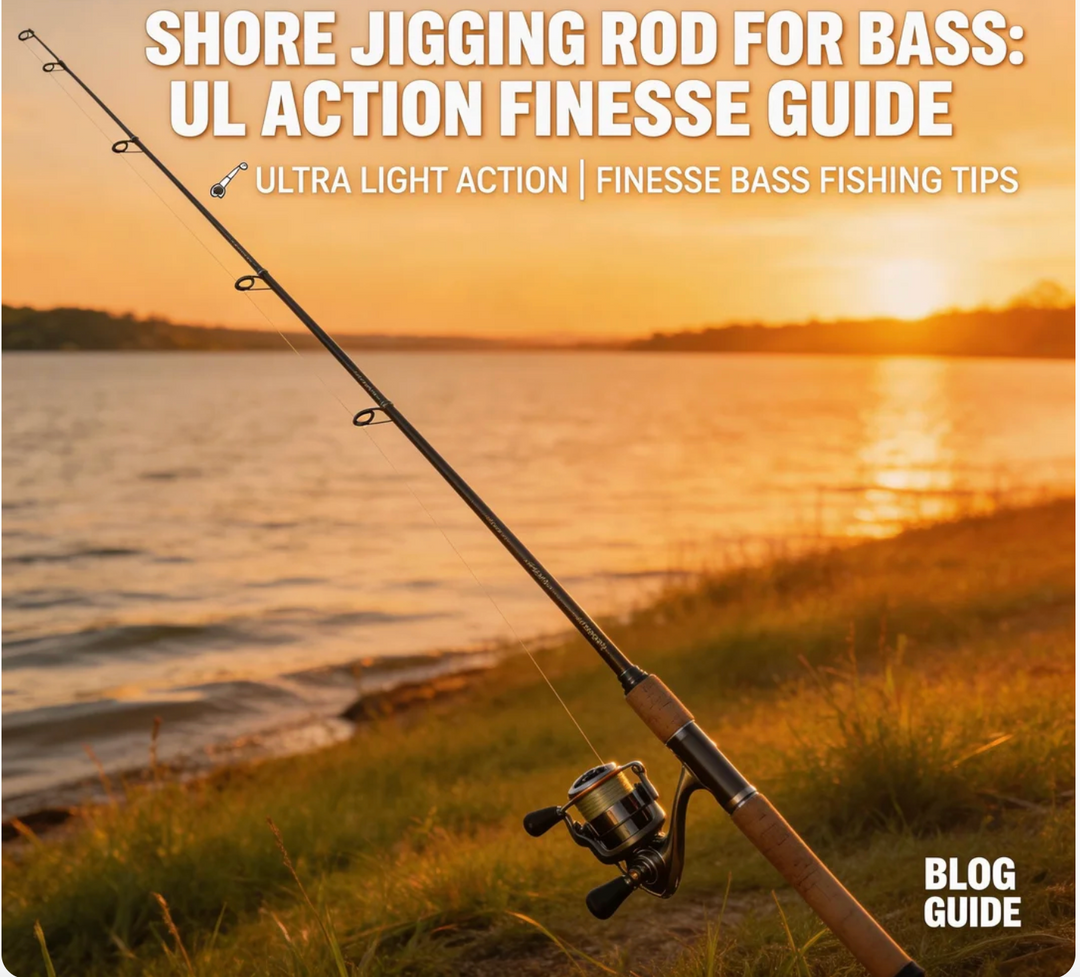 Shore Jigging Rod for Bass UL Action Finesse Guide