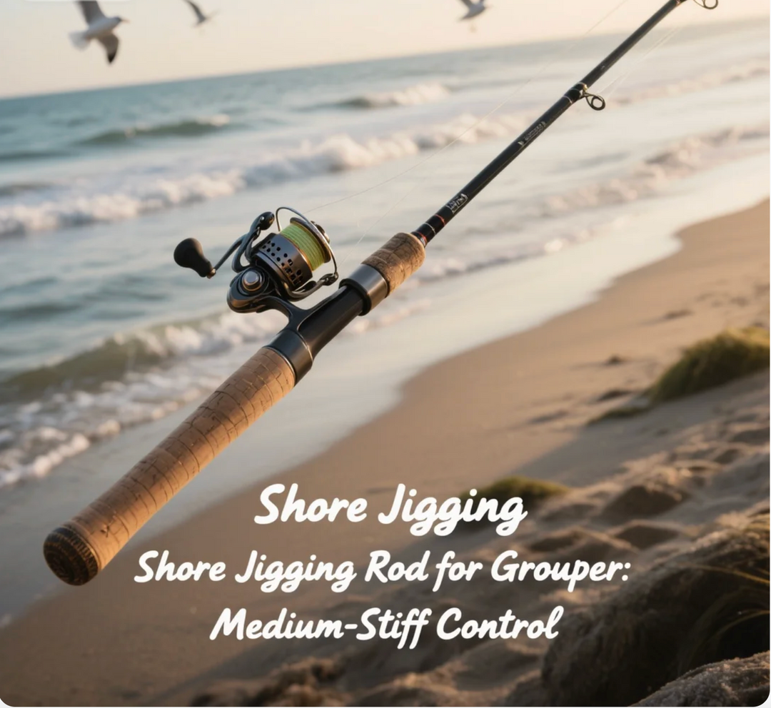 Shore Jigging Rod for Grouper Medium-Stiff Control