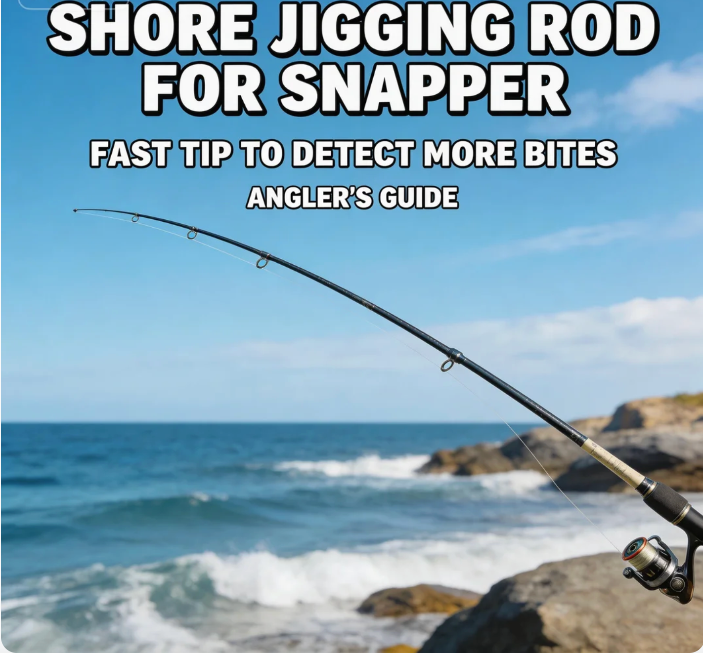 Shore Jigging Rod for Snapper: Fast Tip for Bites