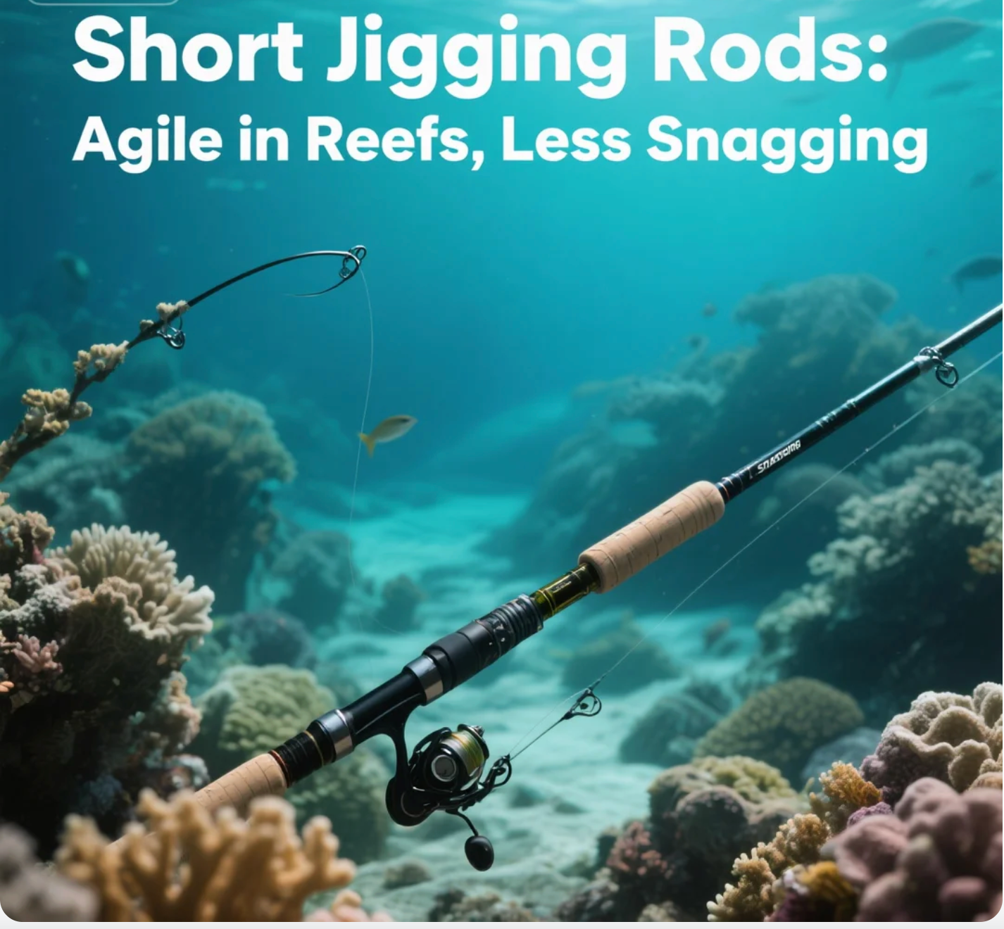 Short Jigging Rods: Agile in Reefs, Less Snagging – Goofish® Rod-More ...