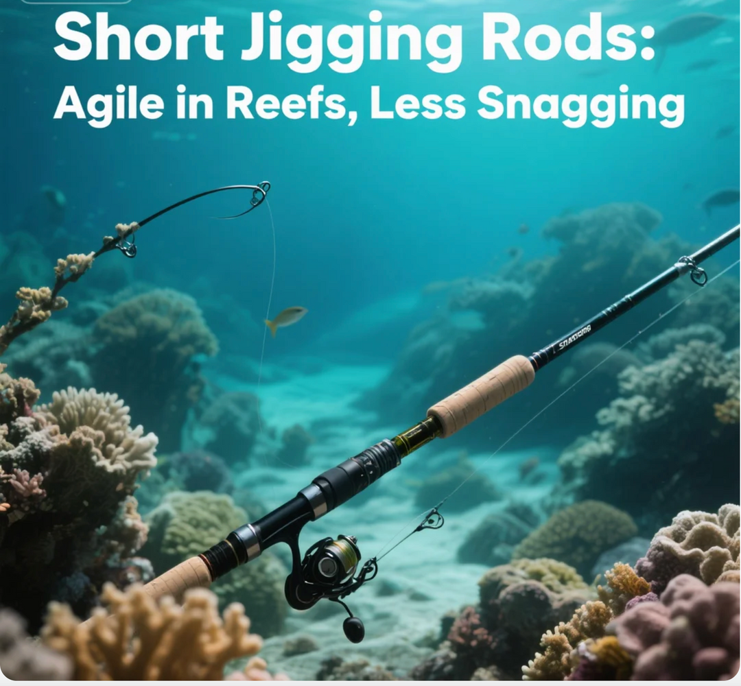 Short Jigging Rods: Agile in Reefs, Less Snagging