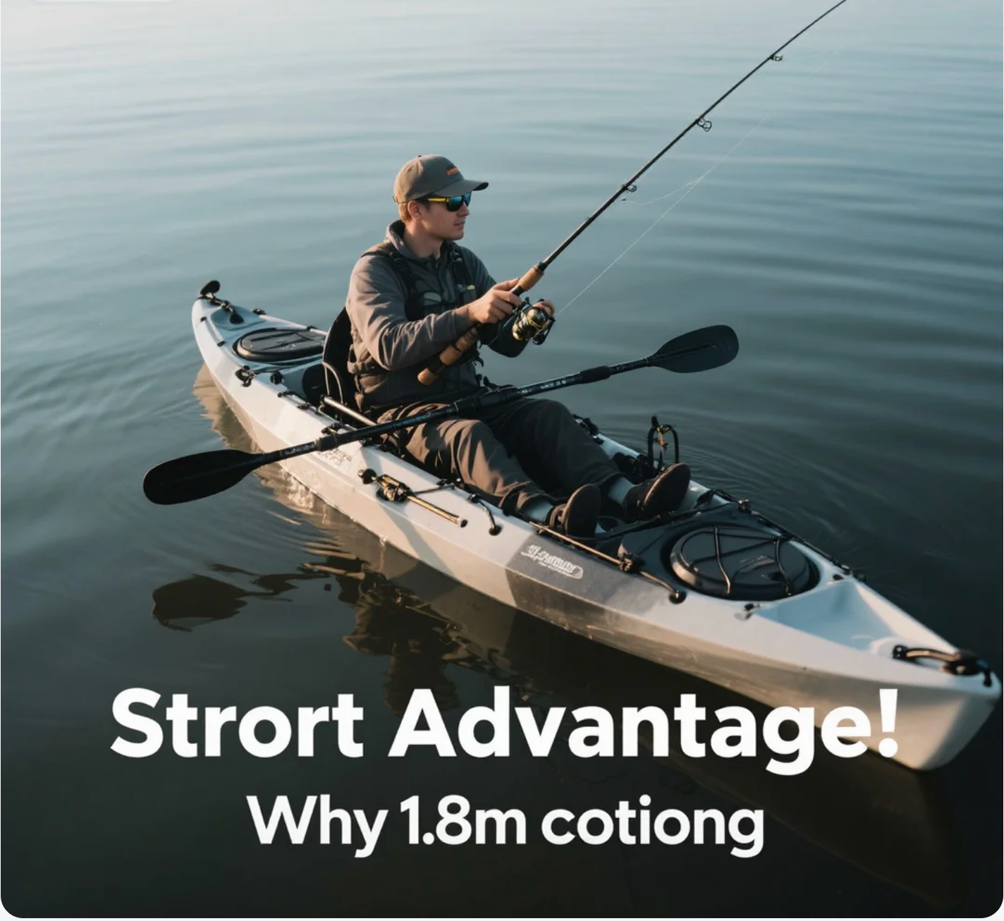 Short Rod Advantage Why Kayak Fishing Thrives with 1.8m Rods