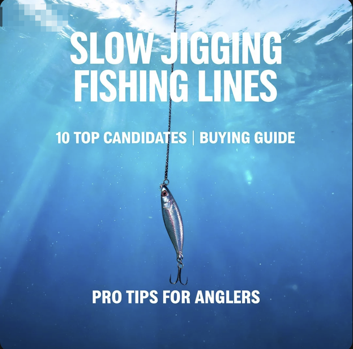 Slow Jigging Fishing Lines 10 Candidates and Buying Checks