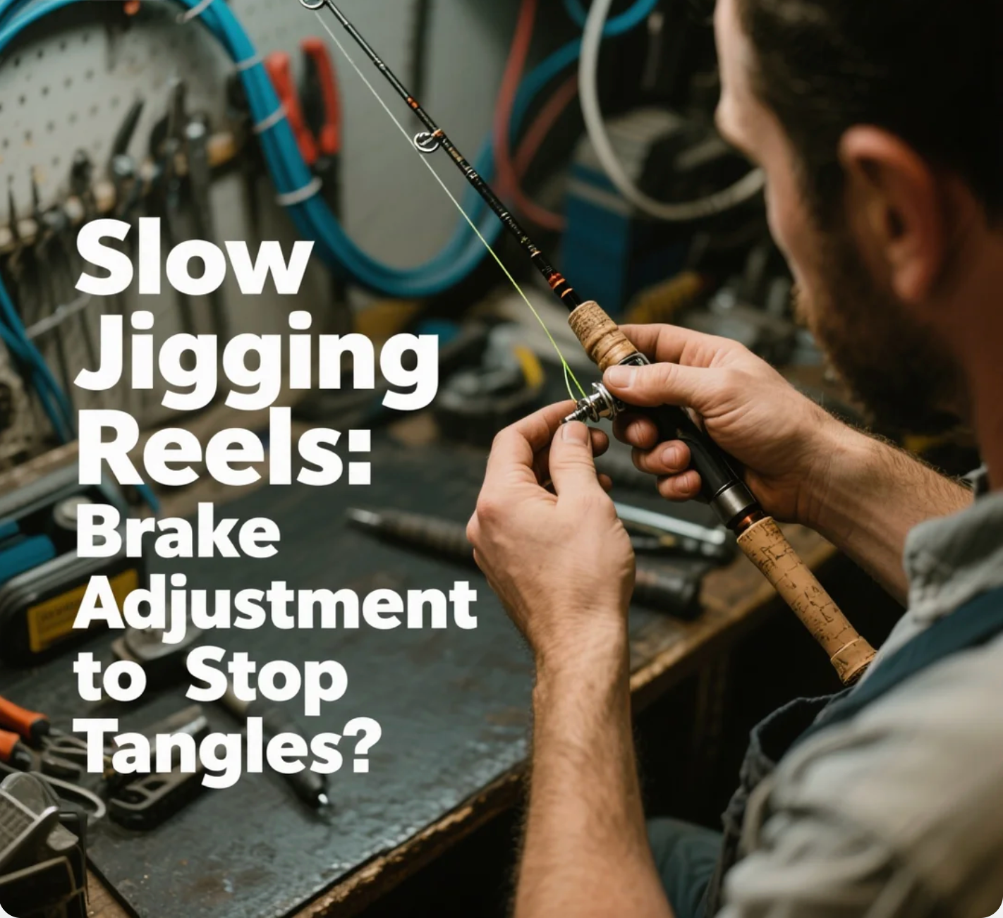 Slow Jigging Reels Brake Adjustment to Stop Tangles?