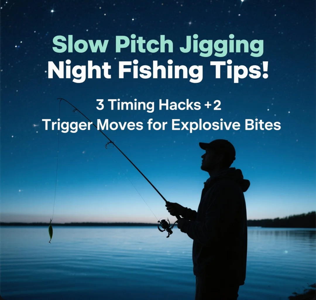 Slow Pitch Jigging Night Fishing Tips