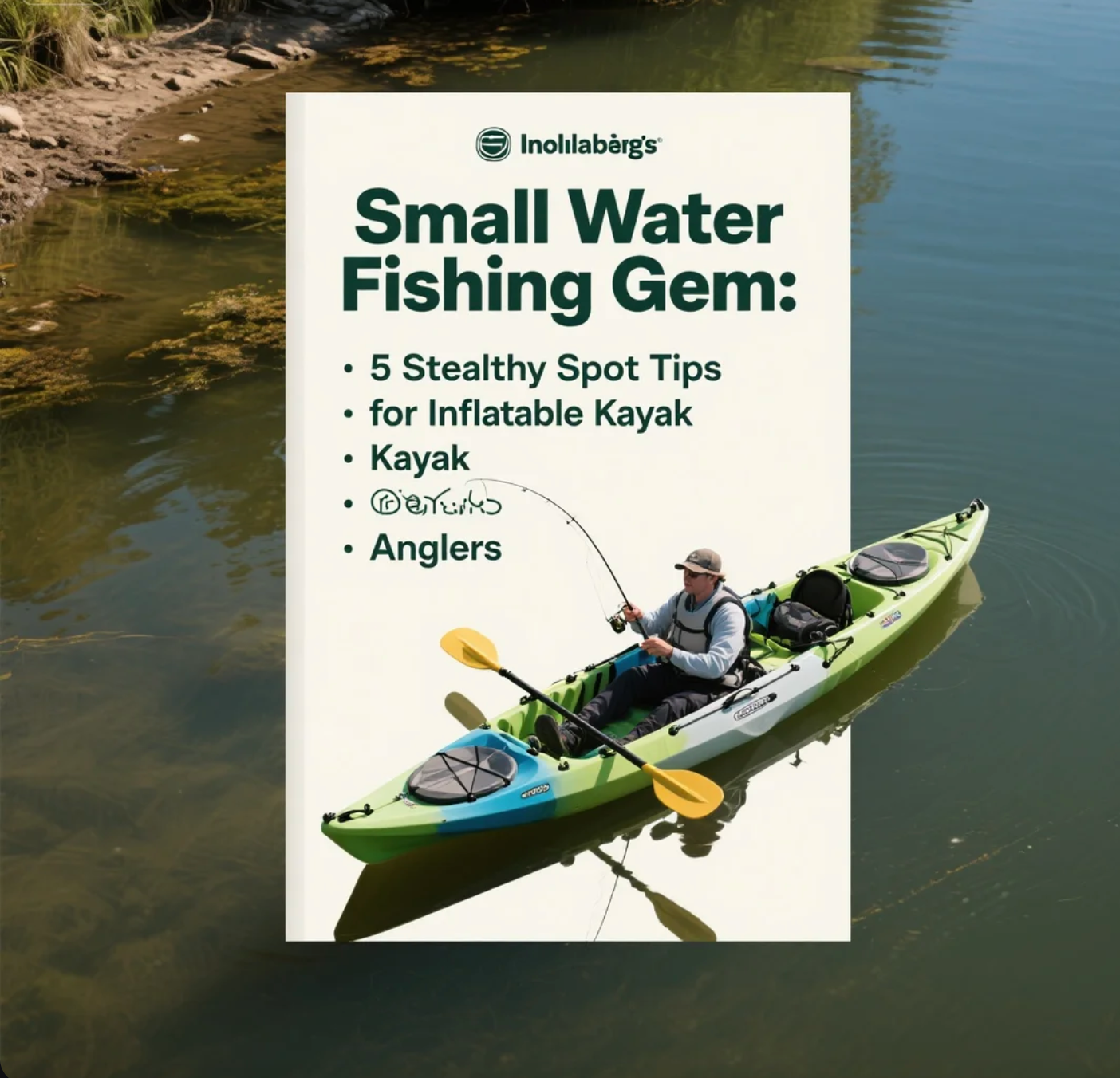 Small Water Fishing Gem 5 Stealthy Spot Tips for Inflatable Kayak Anglers