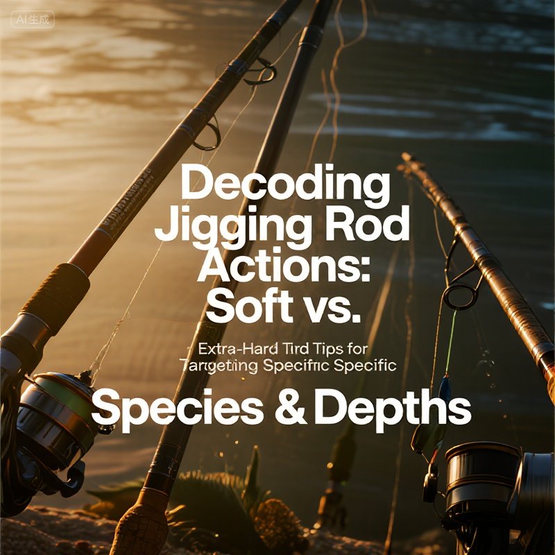 Decoding Jigging Rod Actions: Soft vs. Extra-Hard Tips for Targeting Specific Species &amp; Depths