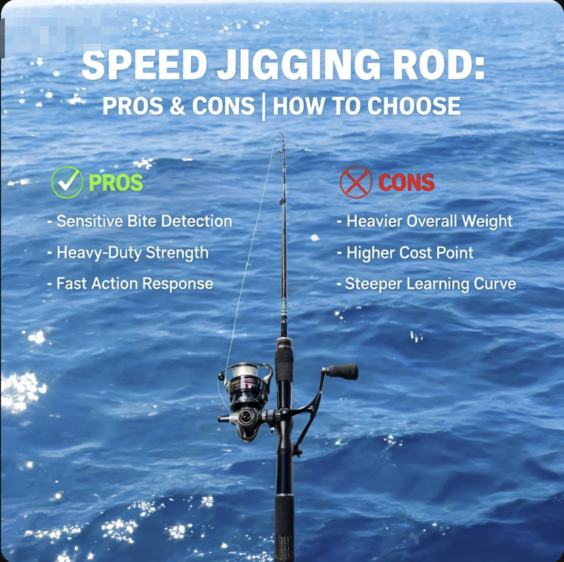 Speed Jigging Rod Pros and Cons How to Choose the Right Setup