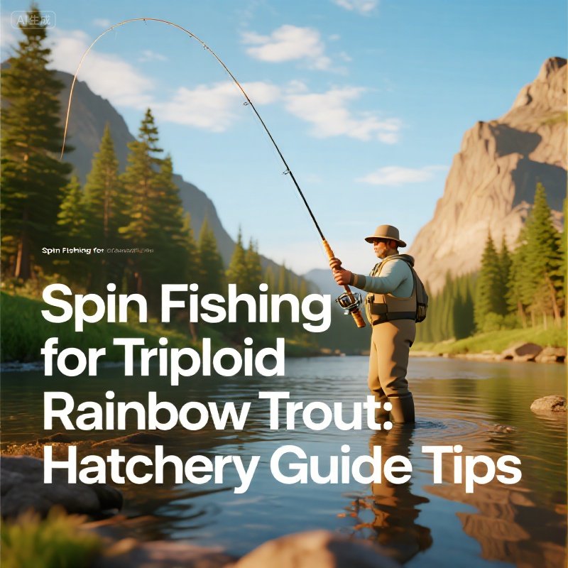Spin Fishing for Triploid Rainbow Trout