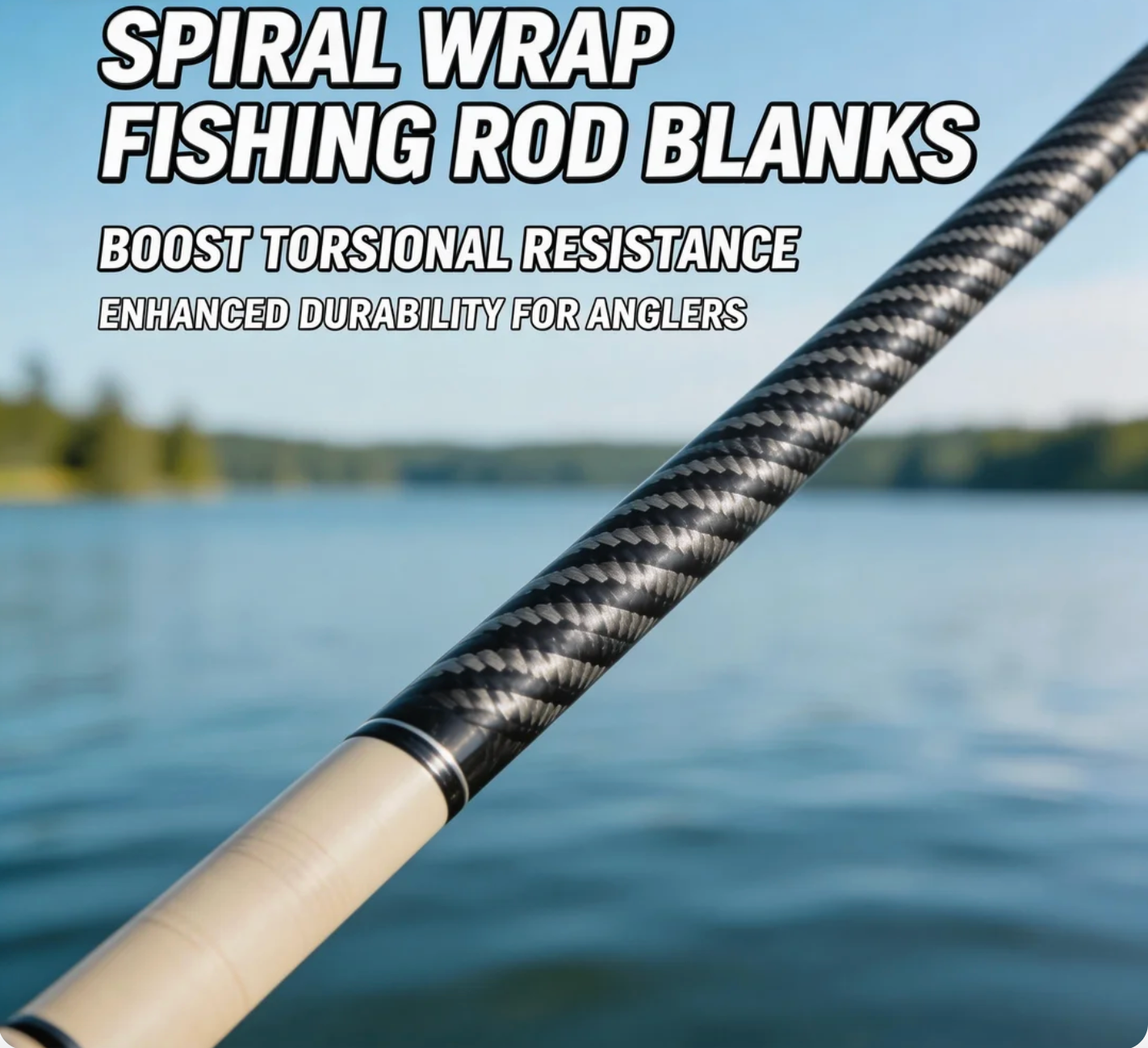 Spiral Wrap fishing rod Blanks: Boost Torsional Resistance