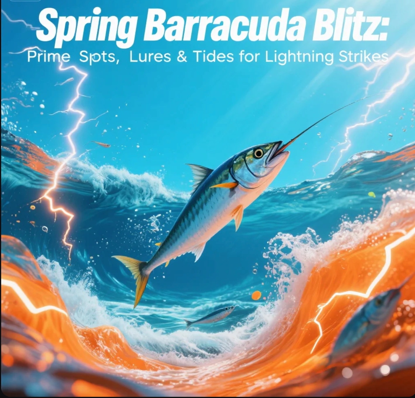 Spring Barracuda Blitz: Prime Spots, Lures & Tides for Lightning Strikes
