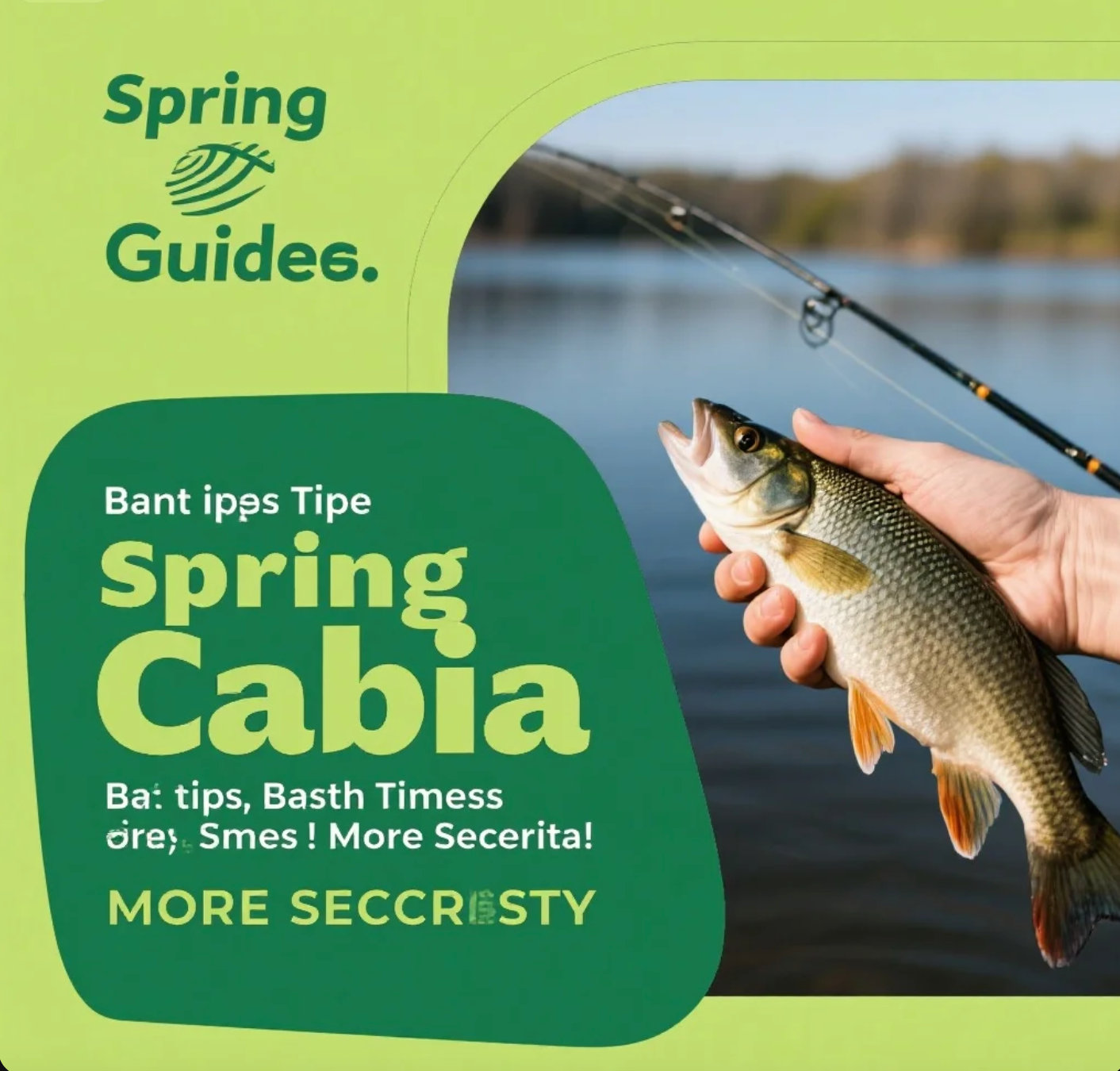 Spring Cabia Fishing Guide Bait Tips, Best Times & Catch - More Secrets