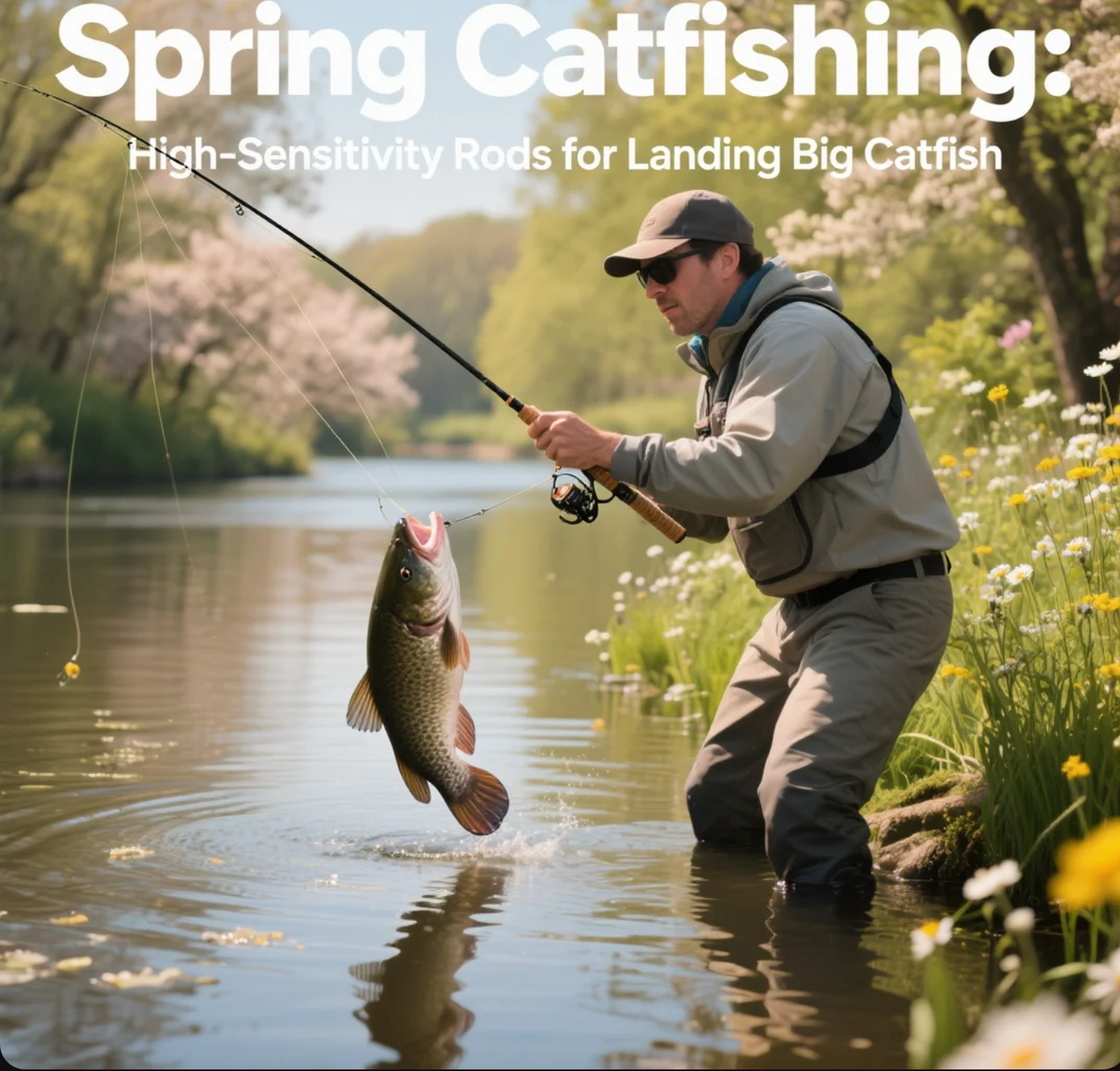 Big Rod Spring Catfishing: High-Sensitivity Rods for Landing Big Catfish ...