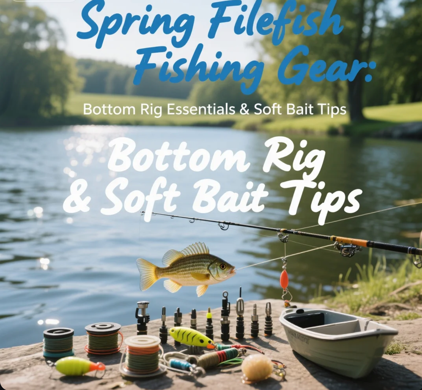 Spring Filefish Fishing Gear Bottom Rig Essentials & Soft Bait Tips