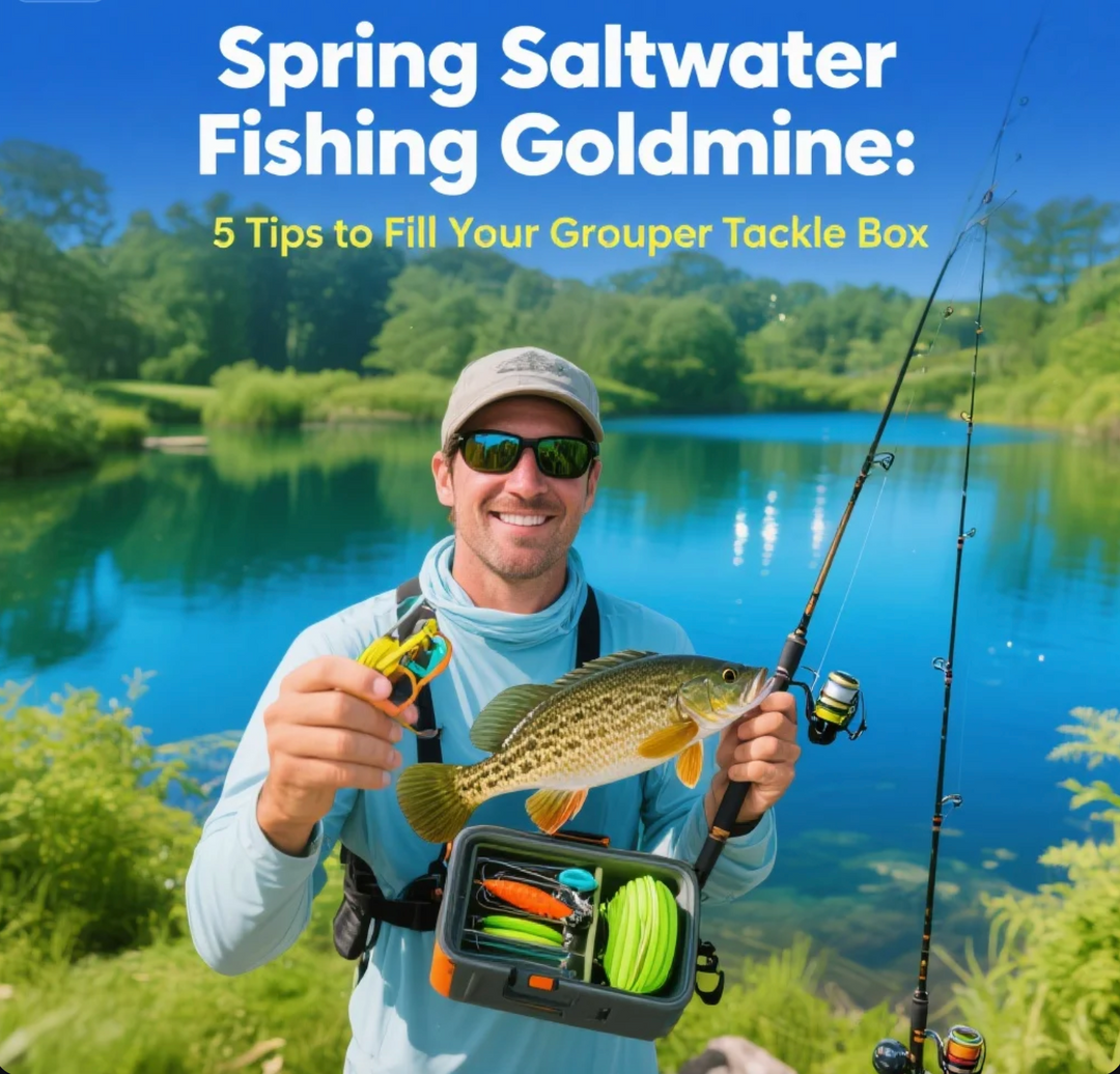 Spring Saltwater Fishing Goldmine: 5 Tips to Fill Your Grouper Tackle Box