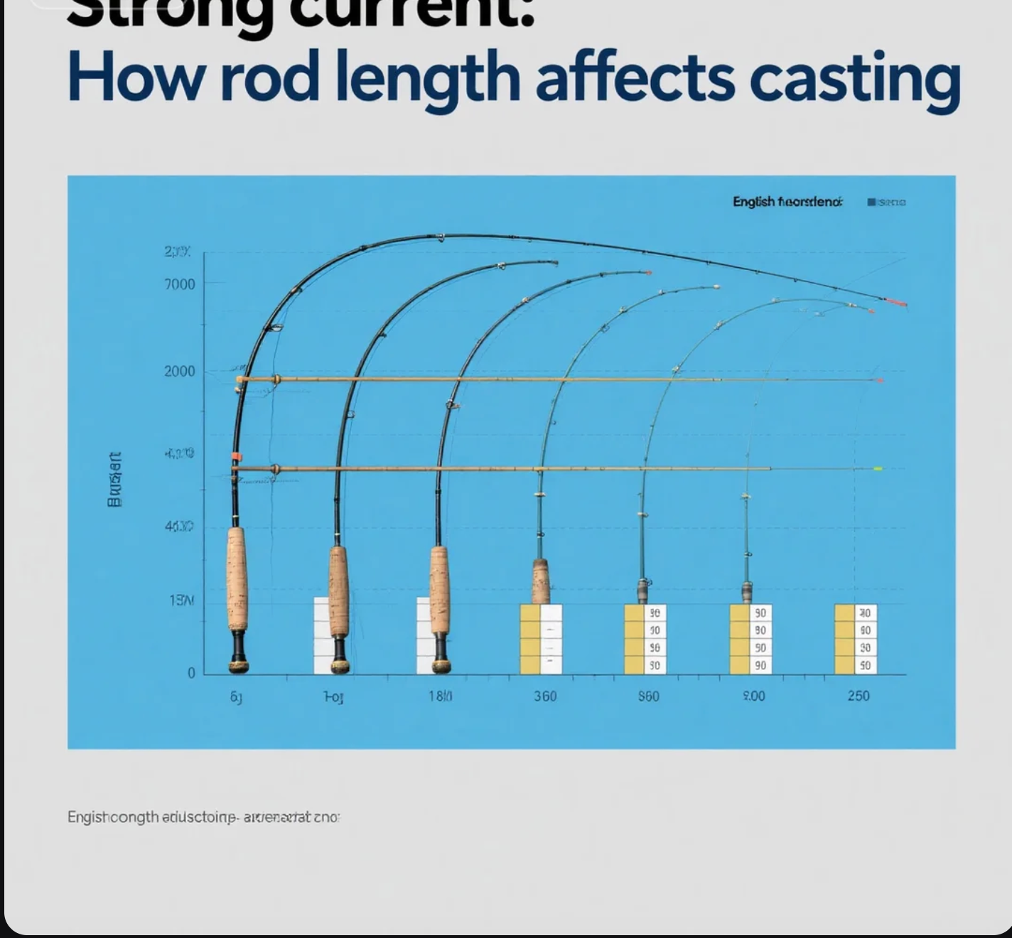 Strong current How rod length affects casting