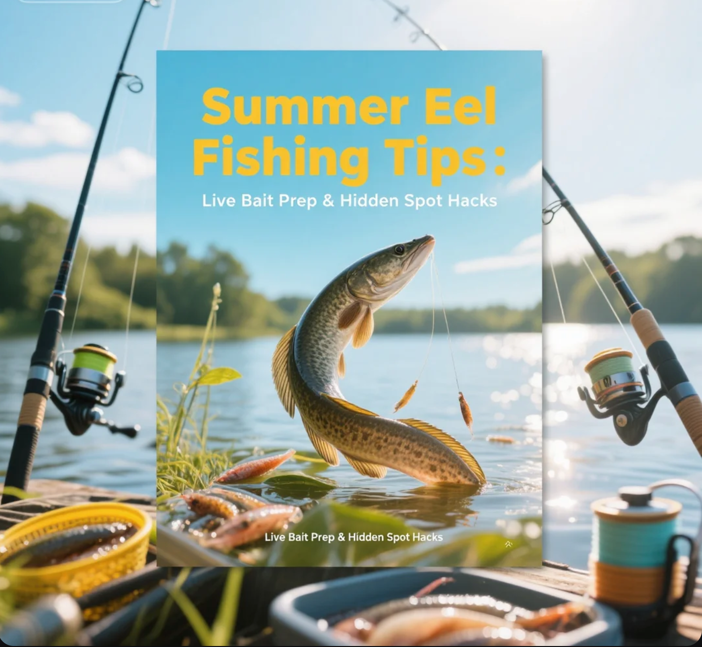Summer Eel Fishing Tips Live Bait Prep & Hidden Spot Hacks