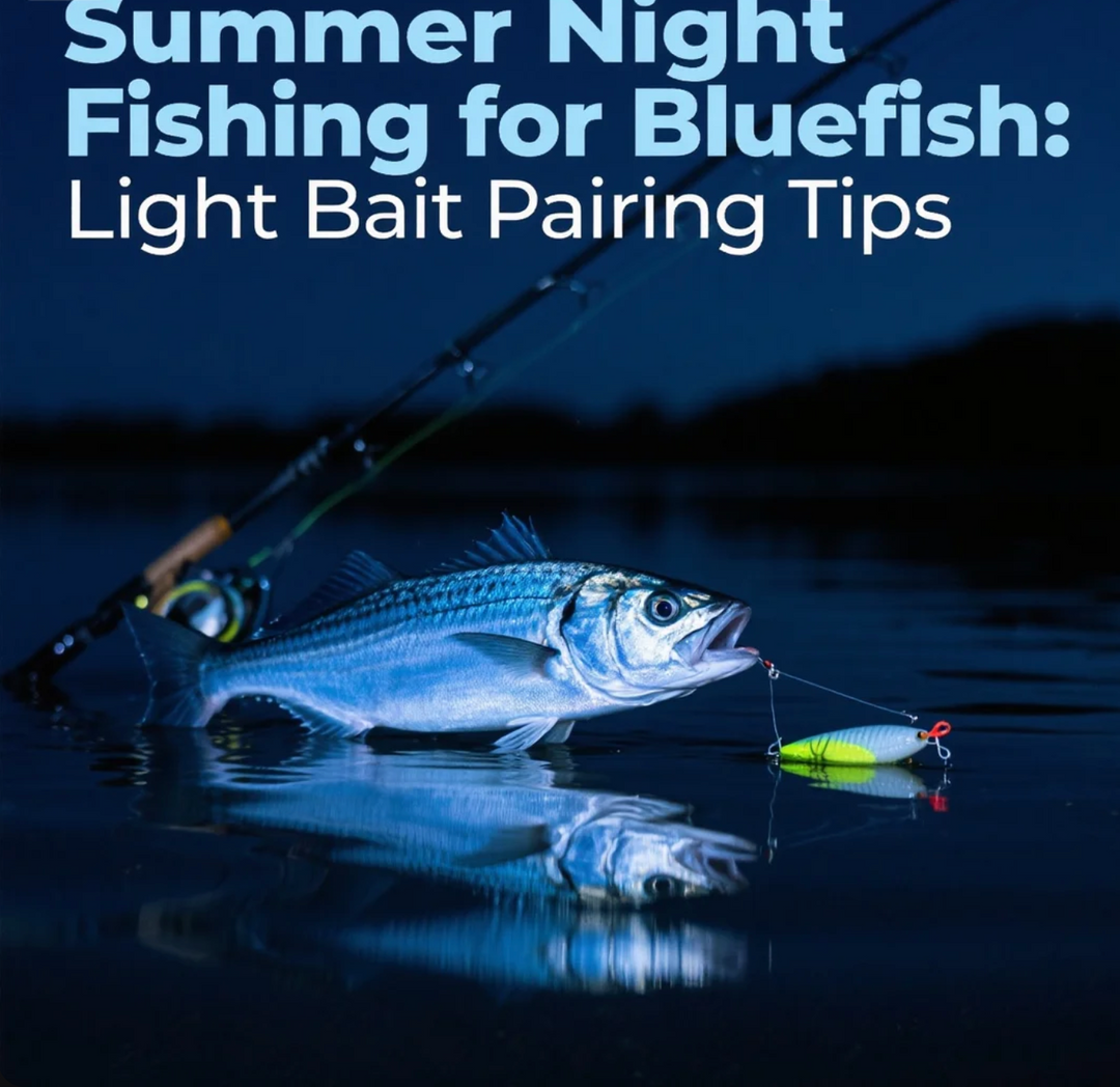 Summer Night Fishing for Bluefish
