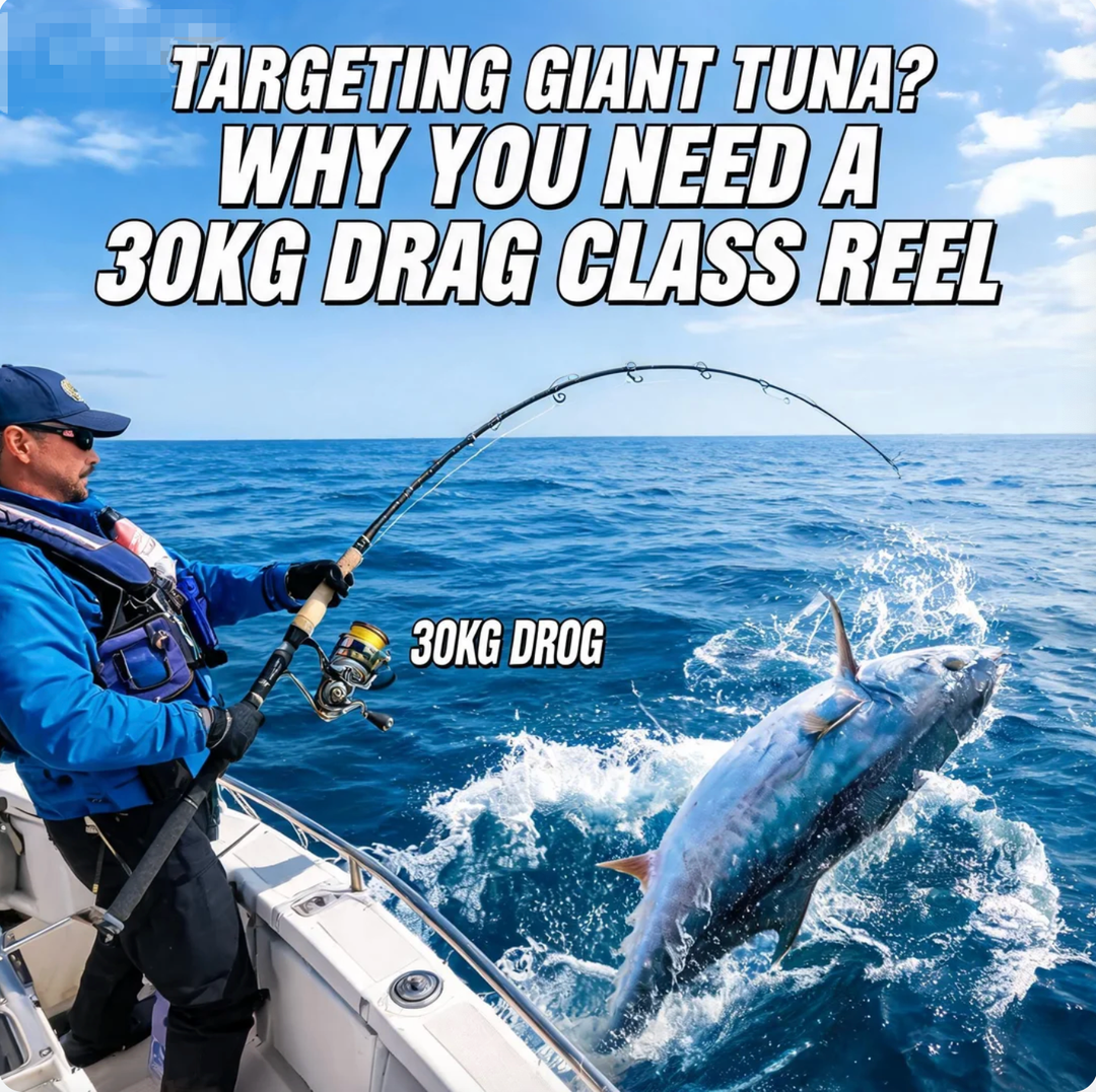  Targeting Giant Tuna? Why You Need a 30kg Drag Class Reel