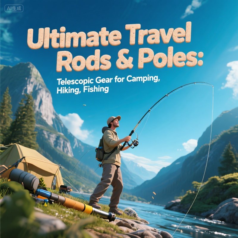 Ultimate Travel Rods & Poles: Telescopic Gear for Camping, Hiking, Fishing