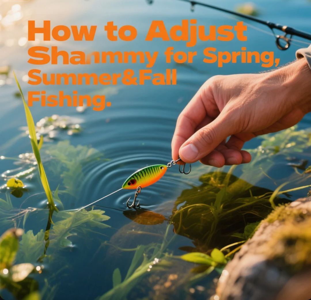 How to Adjust Shammy for Spring, Summer & Fall Fishing