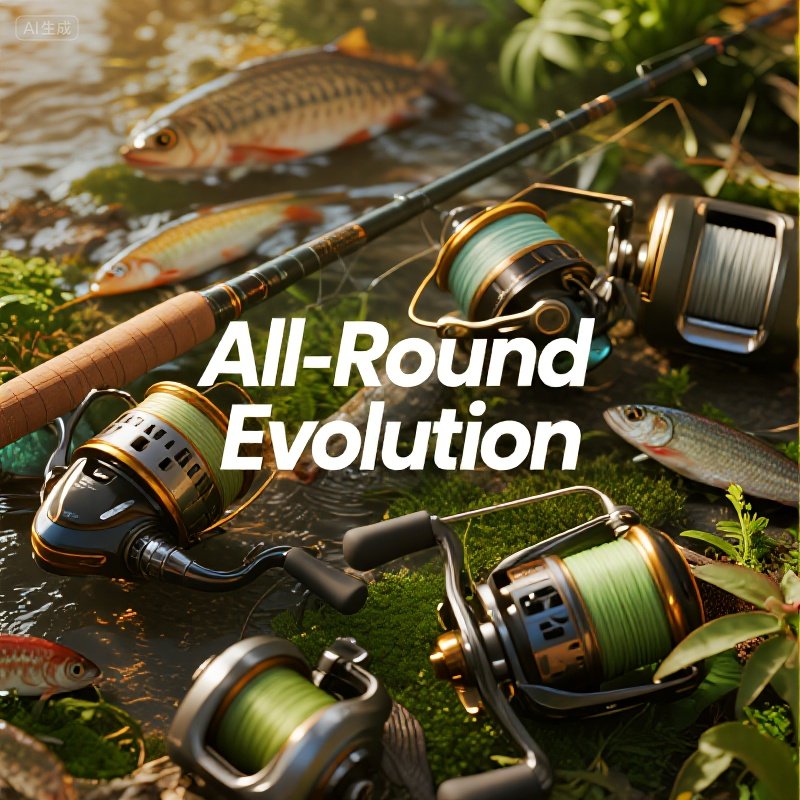 The "All-Round Evolution" of Spincast Reels