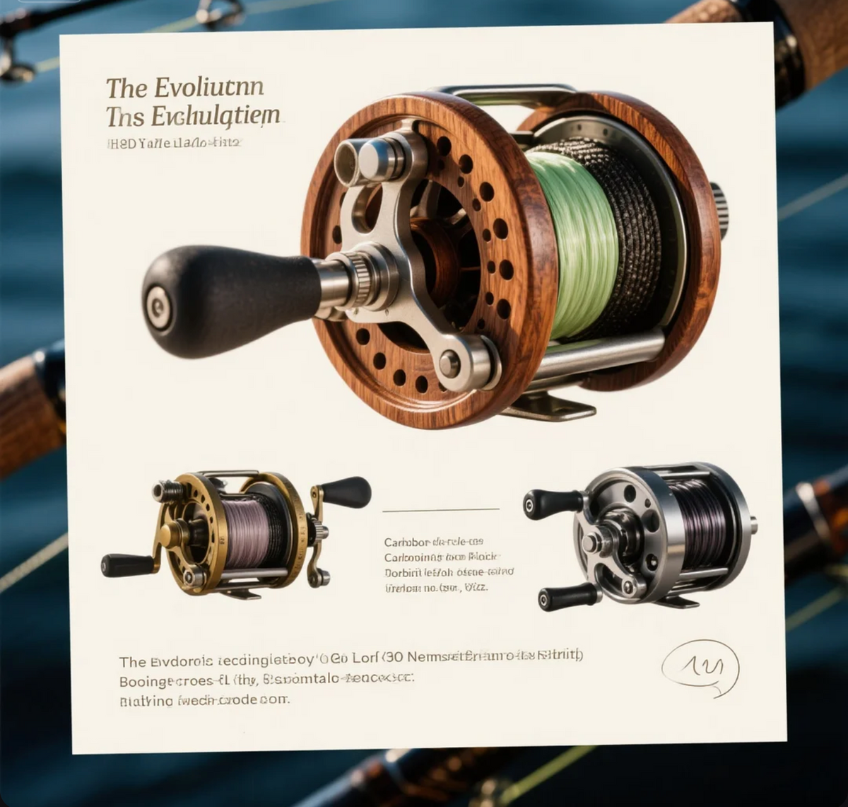 Tech Spools The Evolution of Trolling Reels: From Antique Wood Spools to Carbon Fi ...