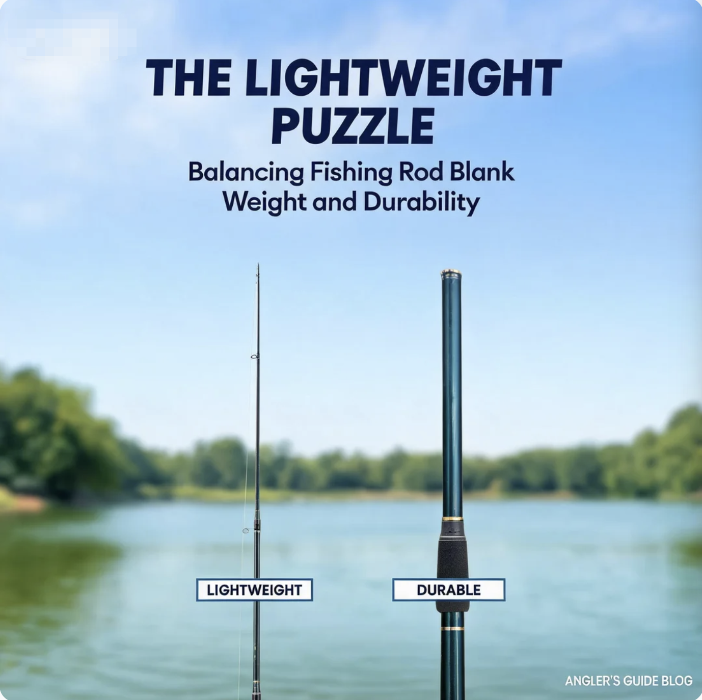 The Lightweight Puzzle: Balancing Fishing Rod Blank Weight and Durability