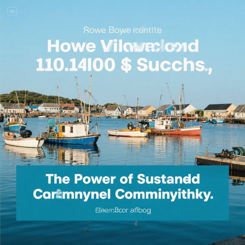 How a Small Fishing Village Became a Million-Dollar Success: The Power of Sustainable Community Fishing