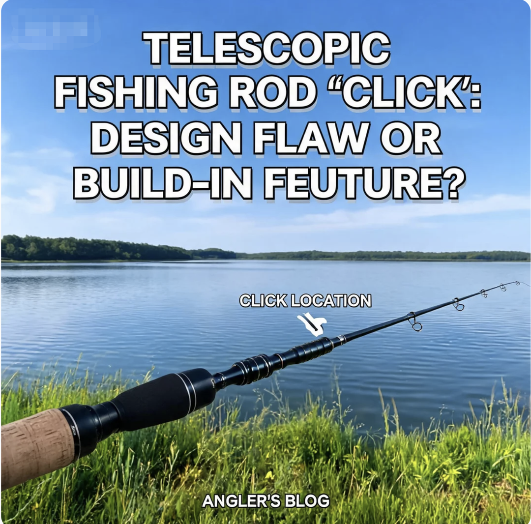 The Telescopic fising rod “Click” Design Flaw or Built-In Feature?