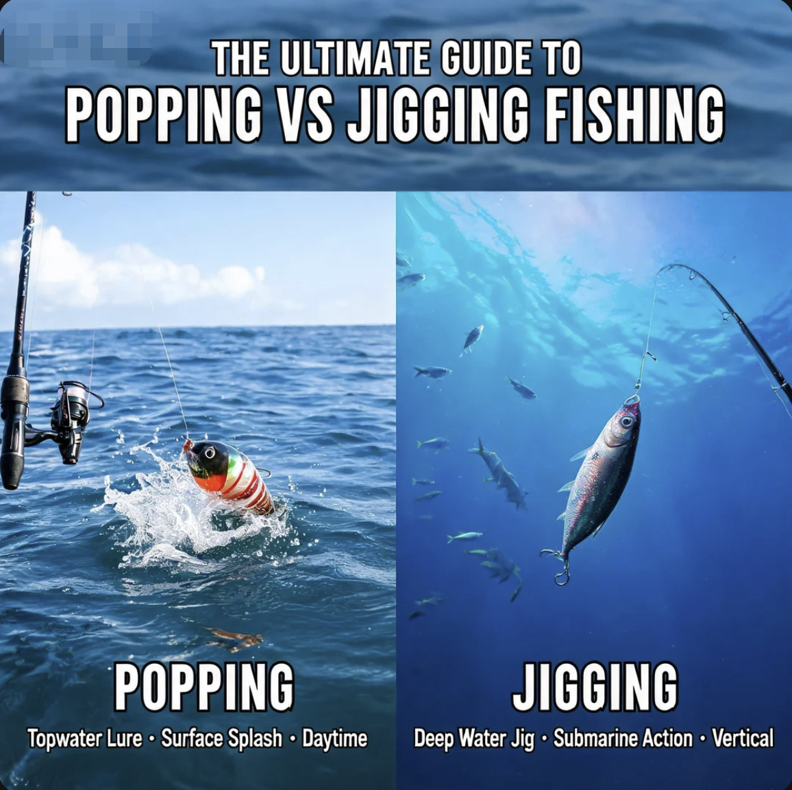 The Ultimate Guide to Popping vs Jigging Fishing