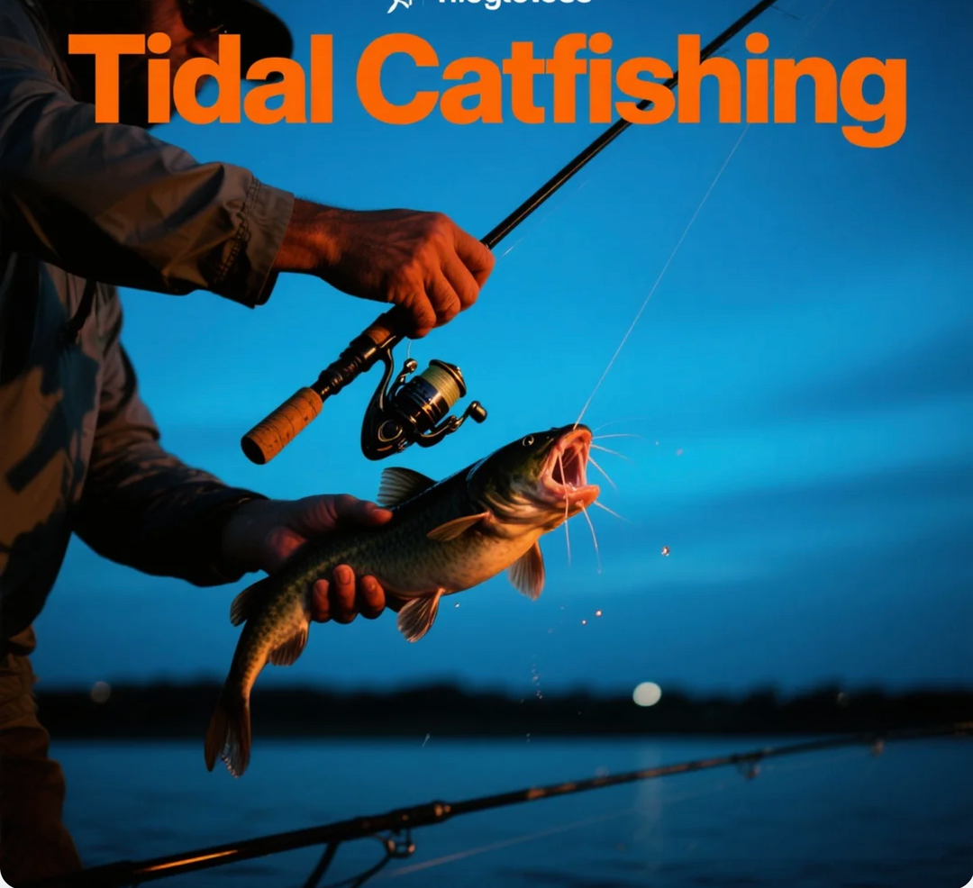 Tidal Catfishing Dynamic Rod Adjustment