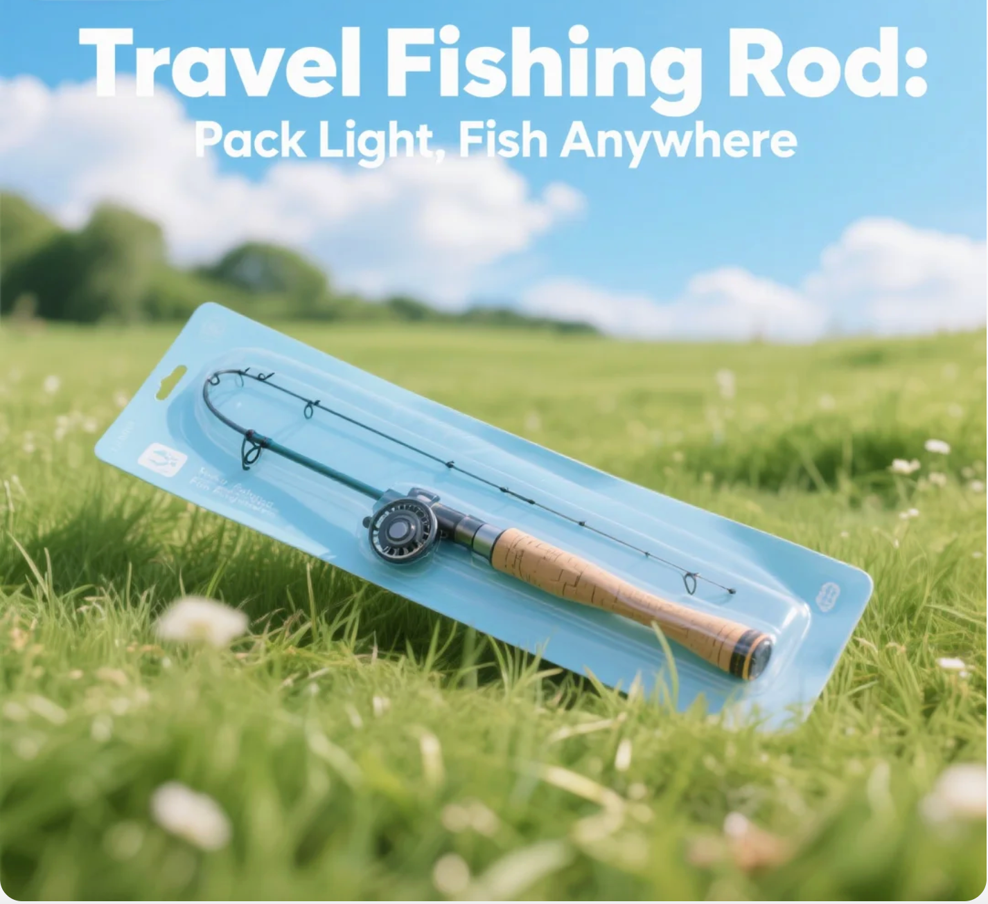 Travel Fishing Rod Pack Light, Fish Anywhere