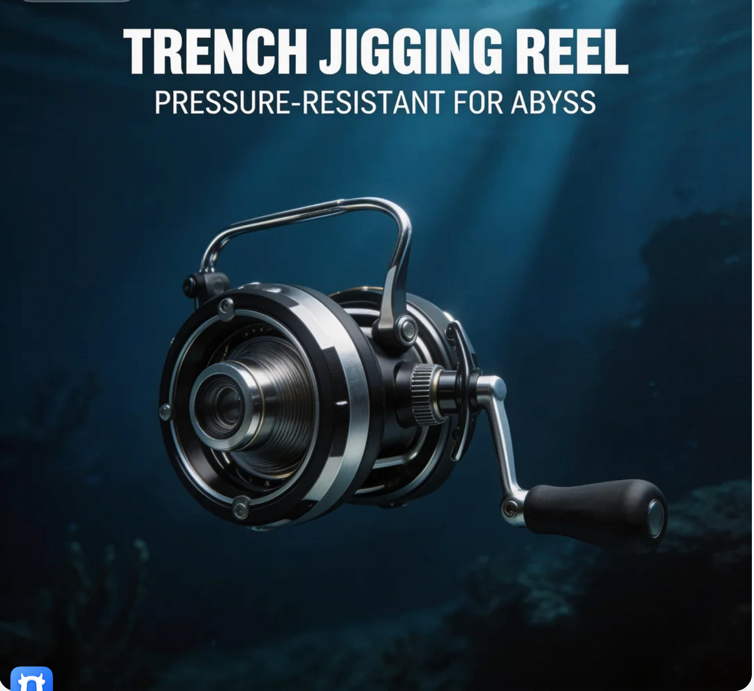 Trench Jigging Reel Pressure-Resistant for Abyss