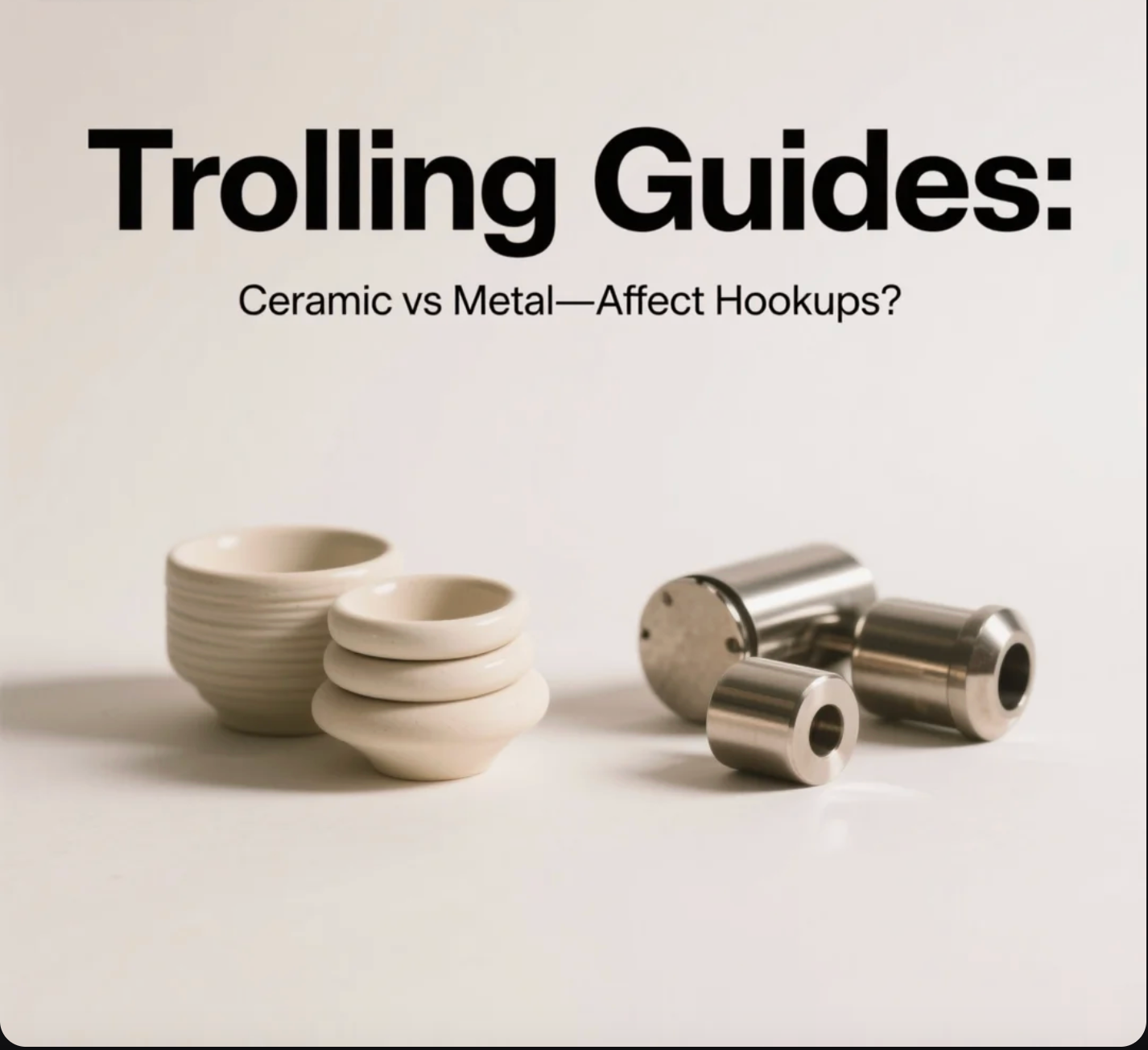 Trolling Guides Ceramic vs Metal—Affect Hookups?
