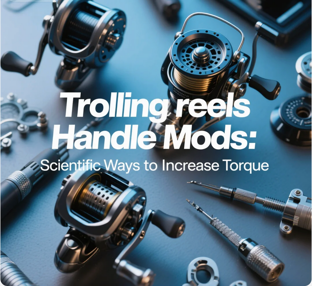 Trolling reels Handle Mods Scientific Ways to Increase Torque