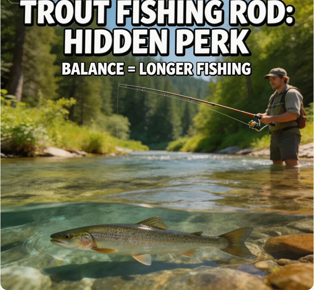 Trout Fishing Rod “Hidden Perk” Balance = Longer Fishing